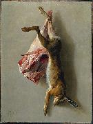 A Hare and a Leg of Lamb Jean-Baptiste Oudry